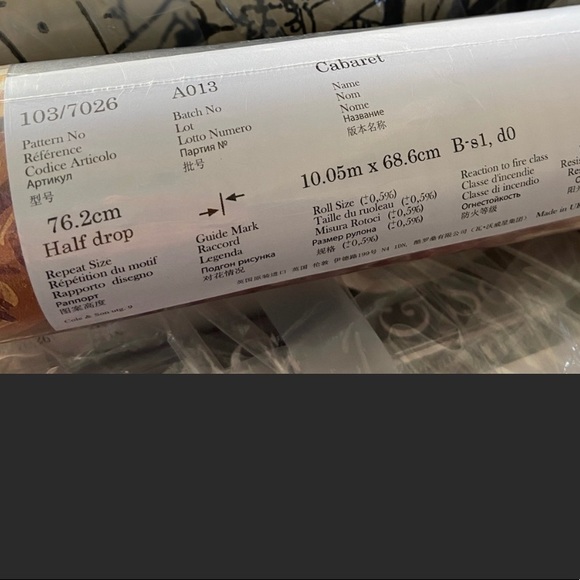 Cole & Son Luxury wallpaper New 2 rolls! - Picture 6 of 7